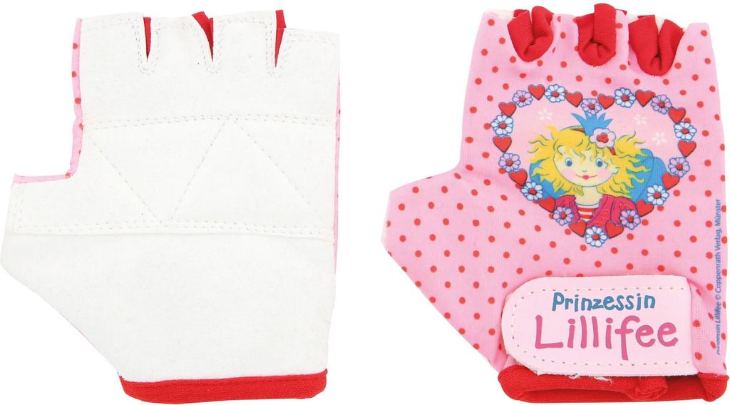 Bike Fashion Kinderhandschuhe "Lillife E Gr.3 Rosa rosa,weiß