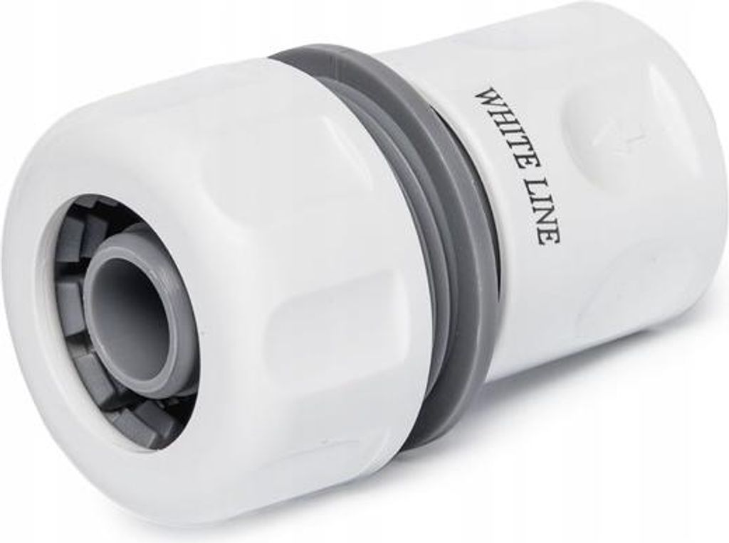 Bradas Schlauchkupplung WHITE LINE 3/4" weiß / grau Produktbild 