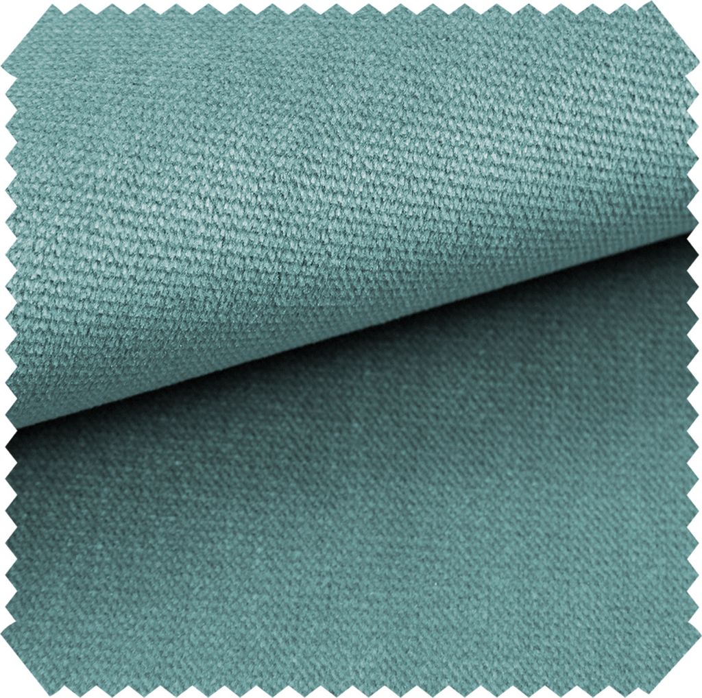 novely PASSAU - Samtig Weicher Chenille-Möbelstoff - Robuster Polsterstoff - Pflegeleichte Meterware 1lfm - Farbe: 26 Mint Blau