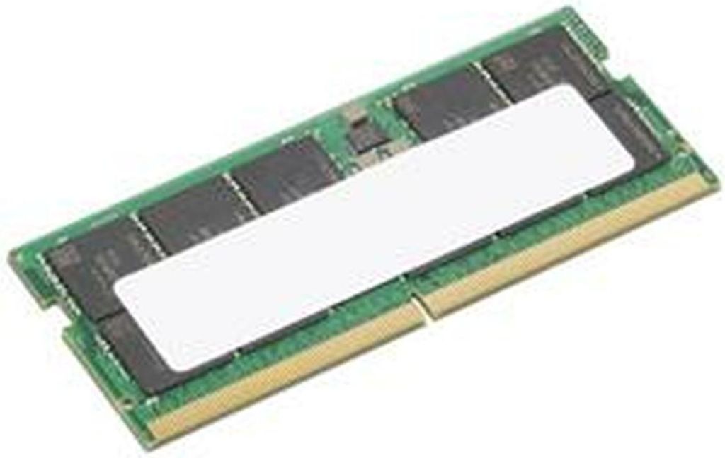 ThinkPad - DDR5 - Modul - 32 GB - SO DIMM 262-PIN - 4800 MHz / PC5-38400 - ECC - Campus - grün - für ThinkPad P16 Gen 1 21D6, 21D7, ThinkStation ...
