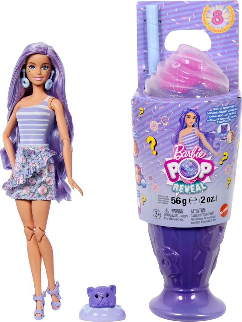 Mattel Barbie Pop! Reveal Barbie Treats Series - Purple Produktbild 