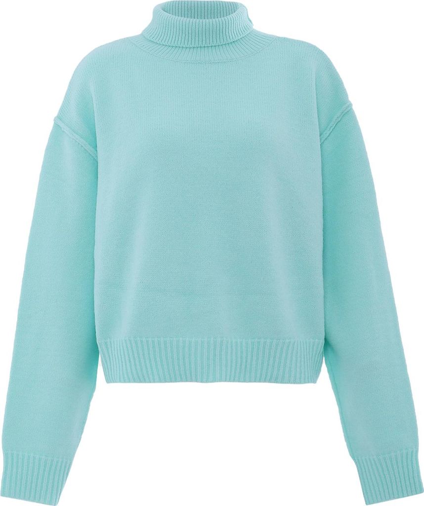 aleva damen pullover - sanftes mint, M/L