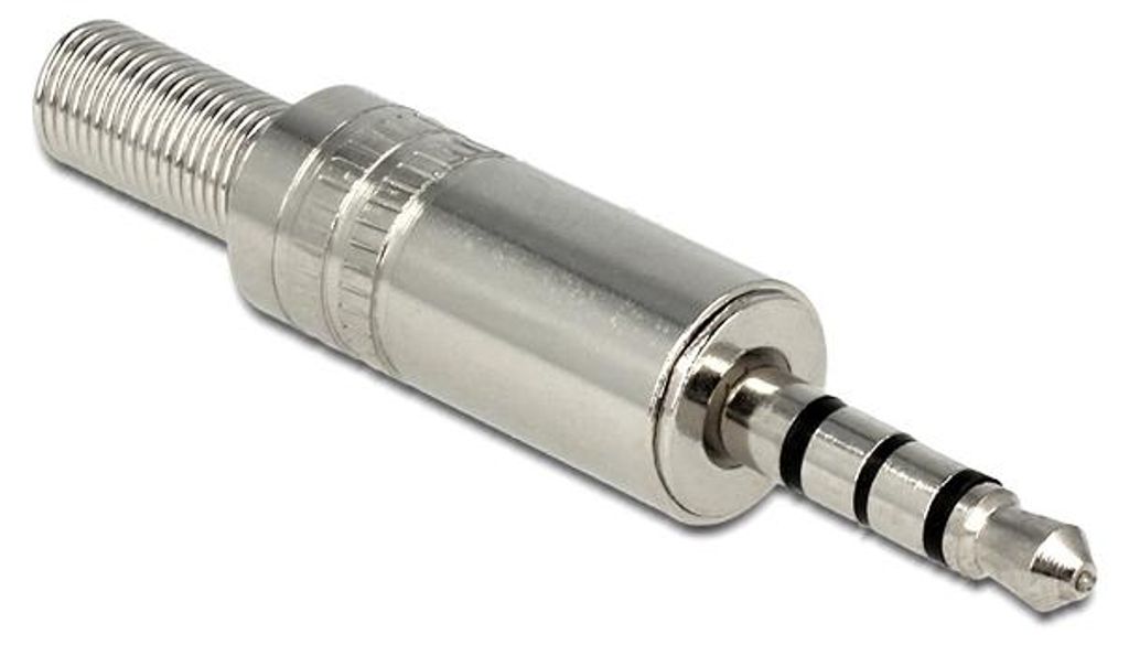 DeLOCK 65546, 3.5 mm, Stříbrná, Kov Obrázek produktu 