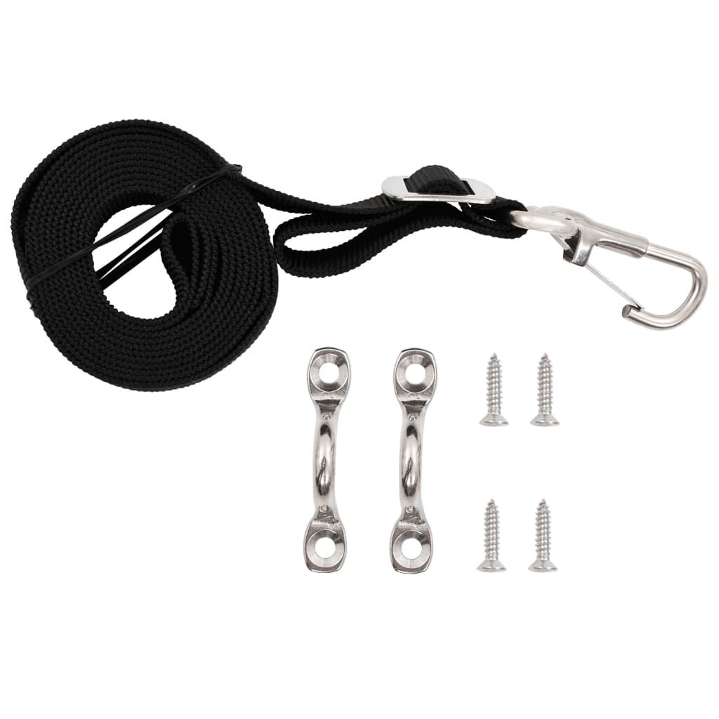 vidaXL Cinghie di tensionamento per bimini top 2 pezzi. Immagine del prodotto 