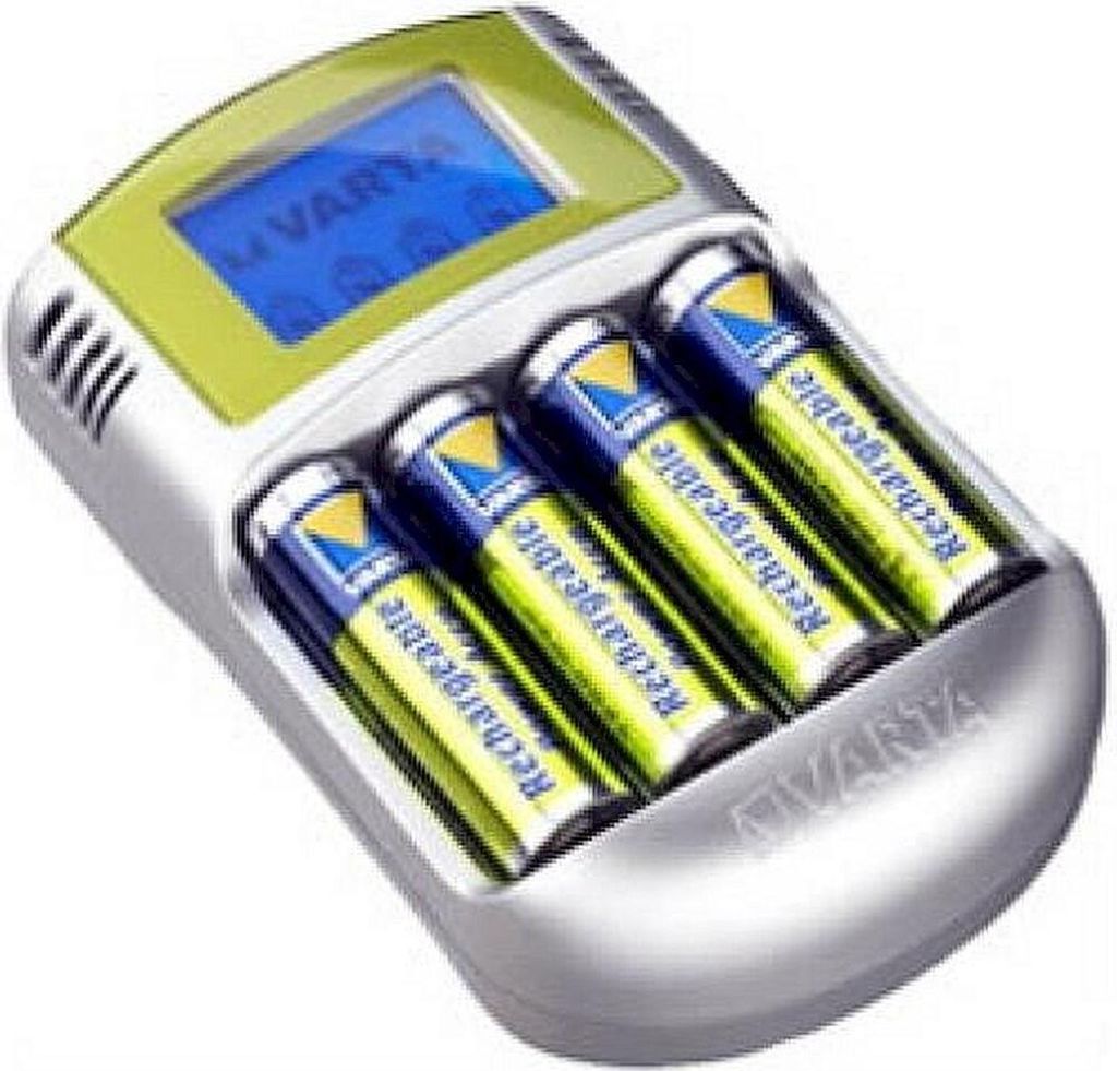 Akku-Ladegerät VARTA ''Power Play LCD Charger'' mit USB und Produktbild 10