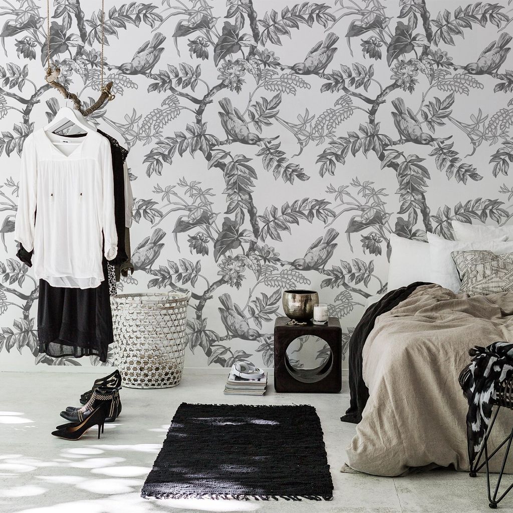 Coloray Fototapete 208x146 cm An Einer Wand Latex Latextapete - Birds Tiere