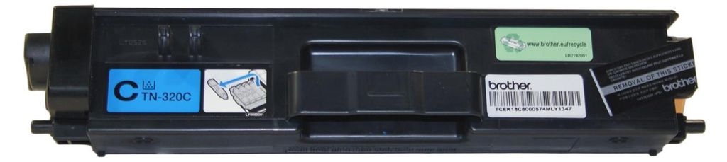 Brother TN-320C Toner Cyan -Bulk Produktbild 