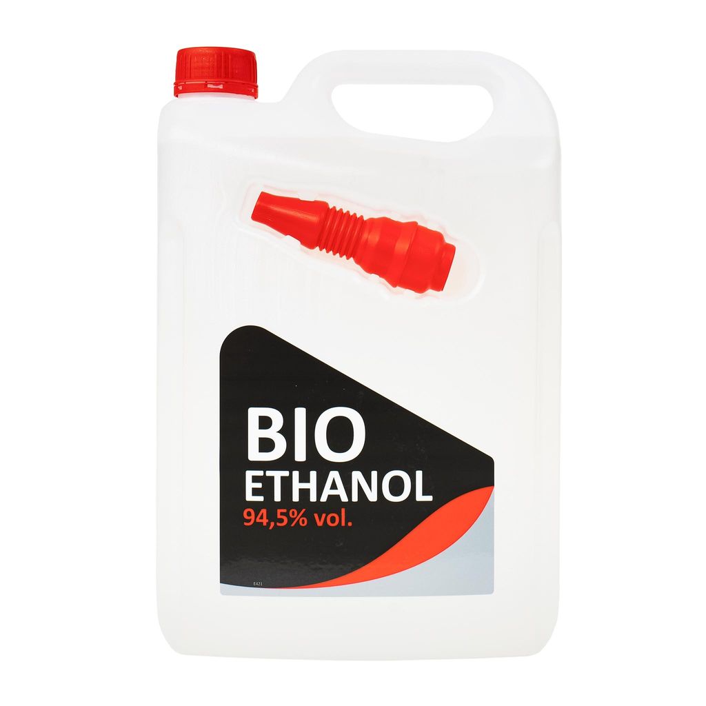 Premium Bioethanol 100% Reinheit – Geruchlos & Rauchfrei – Umweltfreundlicher Brennstoff für Kamine & Feuerstellen – Innen- & Außenbereich ...