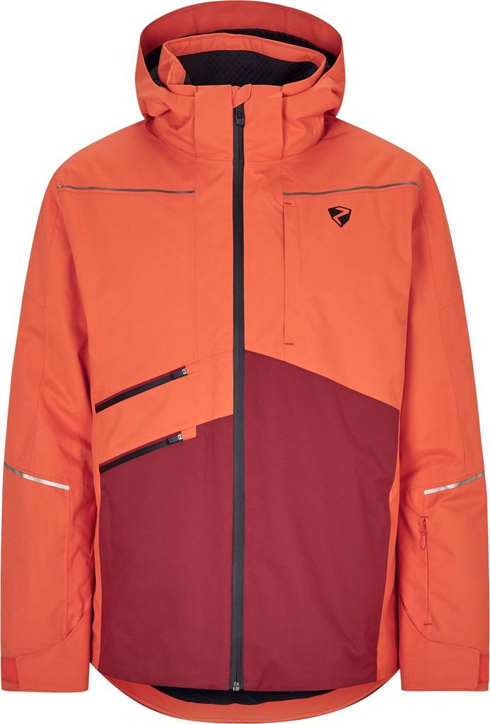 Ziener Skiwear Herren Ski Jacke TOACA burnt orange - 60