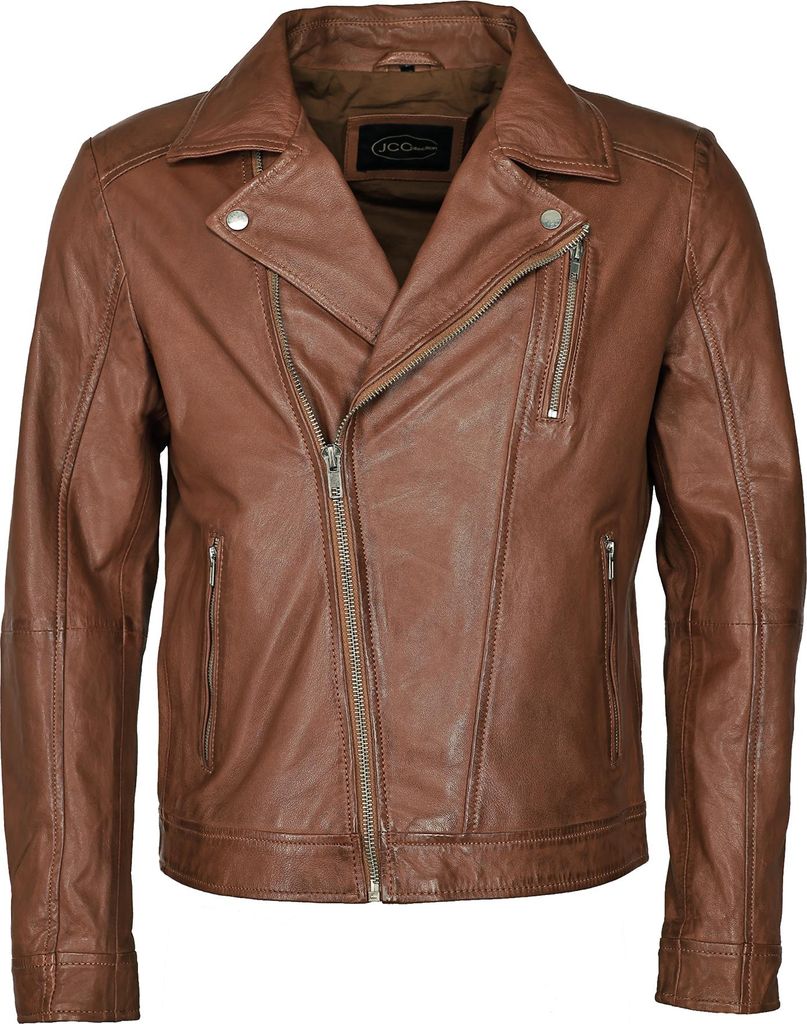 JCC Lederjacke 8208 Herren cognac XXL