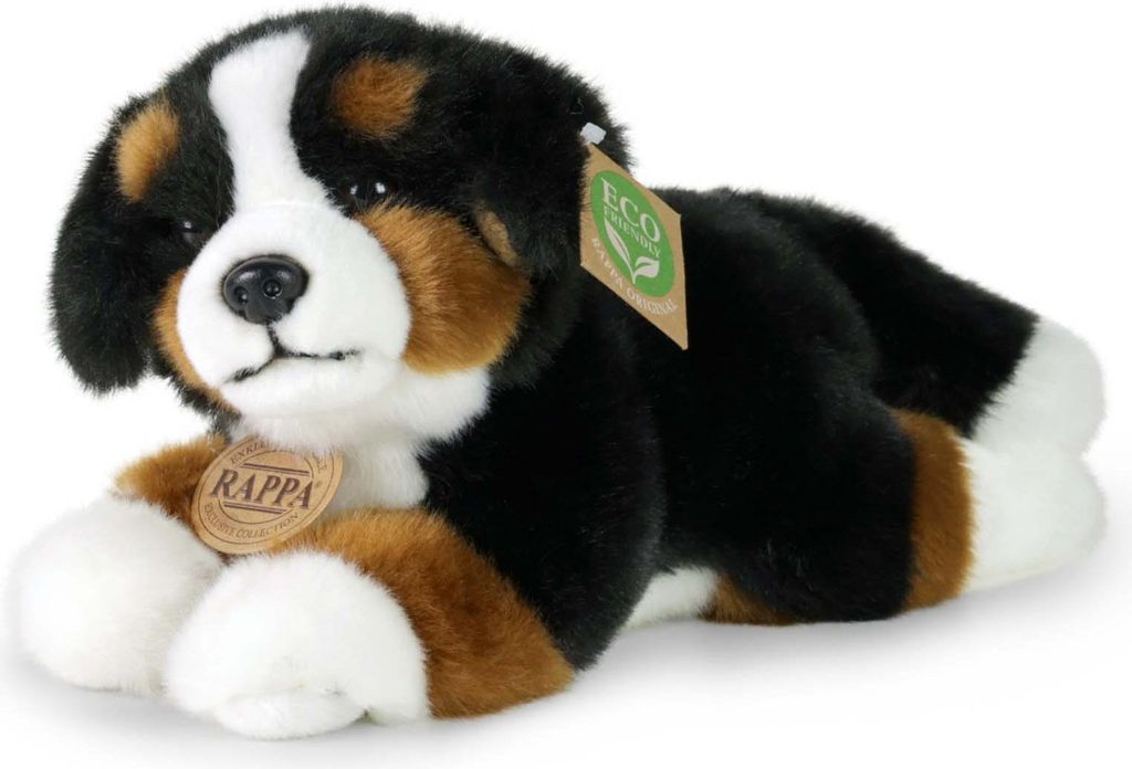 Cagnolino di peluche di razza bovaro bernese, 24 cm, Immagine del prodotto 