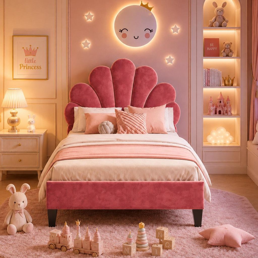 Cama infantil INONEFT, modelo "Princesa" para niñas, con Imagen del producto 