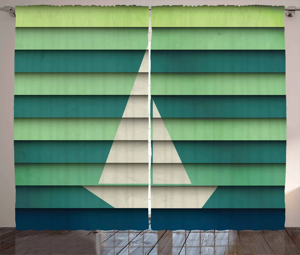 Acquista Tenda ABAKUHAUS 280x225 cm Verde Acqua - Offerta Online