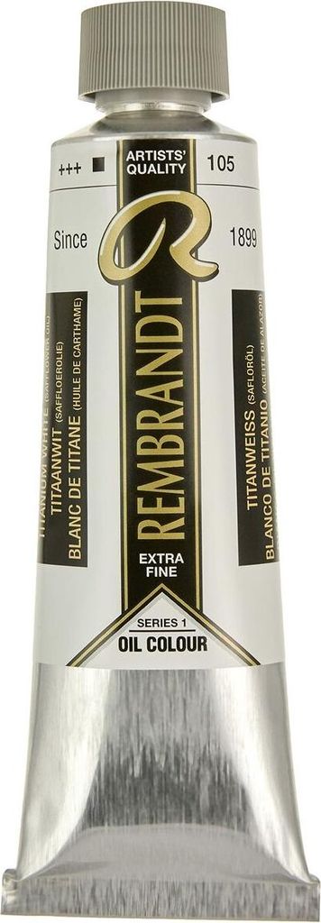 Talens Ölfarbe Rembrandt 105 Weiß 150 ml