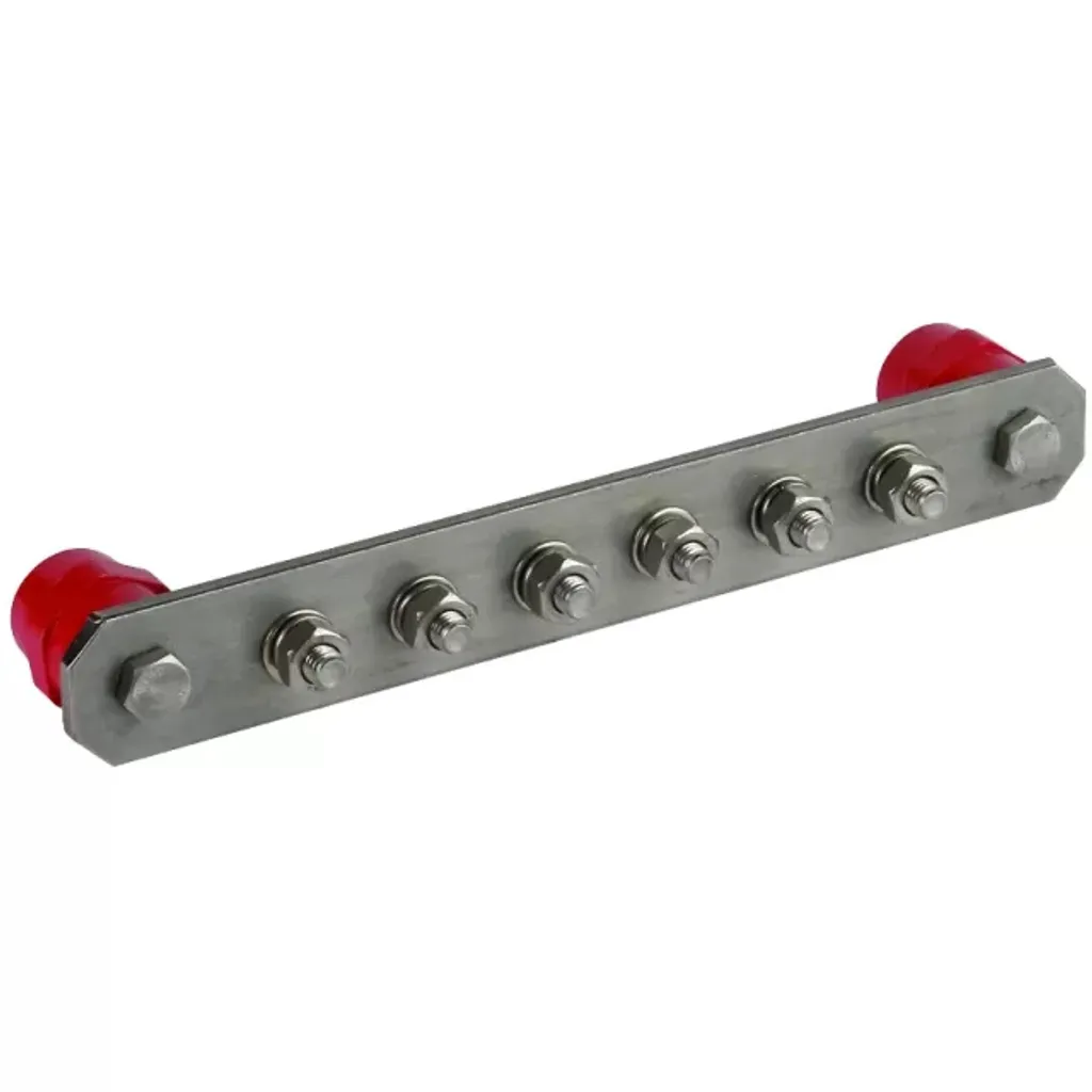 Rail d'équipotentialité Dehn 472209 M10 V2A 295x40mm Inox de Qualité