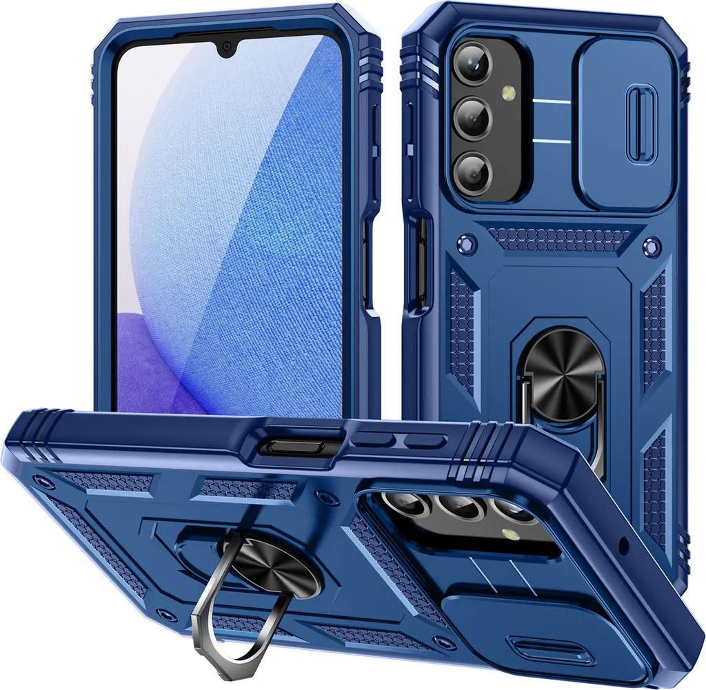 Custodia Protettiva Samsung A25 Blu - Massima Sicurezza Fotocamera