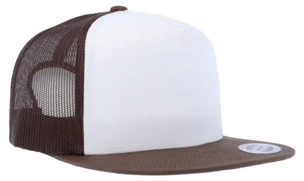 Flexfit - "YP Classics" Trucker Cap TN1391 (Einheitsgröße) (Braun/Weiß)