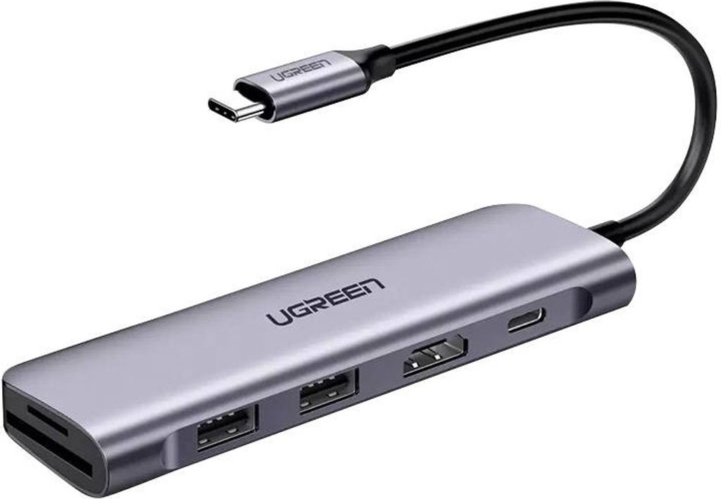 UGREEN Revodok USB-C 6-in-1 Hub mit 4K HDMI Produktbild 