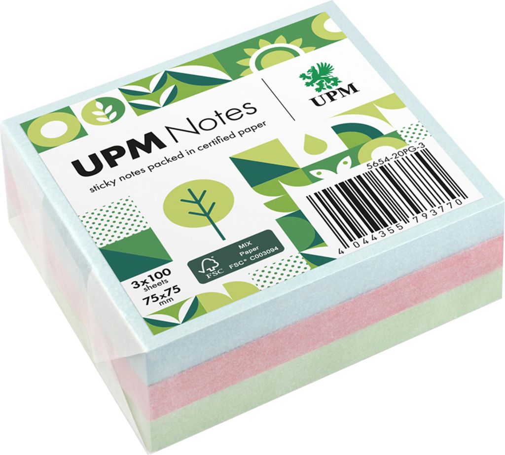 UPM Notes Haftnotiz Pastell - Bürokleinmaterial Produktbild 