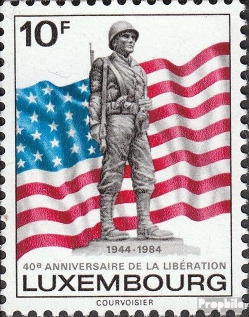 Briefmarken Luxemburg 1984 Mi 1111 (kompl.Ausg.) postfrisch Jahrestag der Befreiung