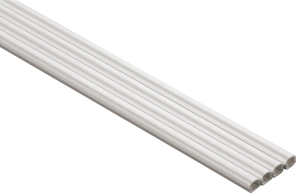 Cache-fils blanc Hama 1m - Solution anti-nœuds pour câbles muraux et sol