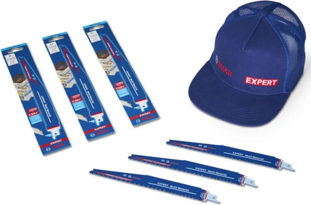 Lame de Scie Sabre Bosch Expert Multi Material S 1156 XHM 225mm Set 3