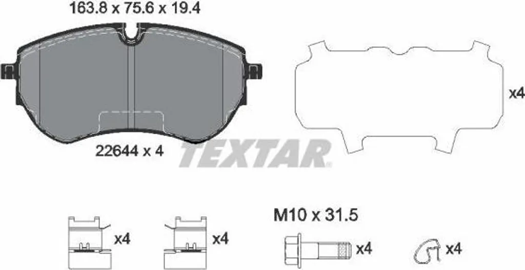 Plaquettes de frein pour VW Amarok idéales pour remorquage et charges