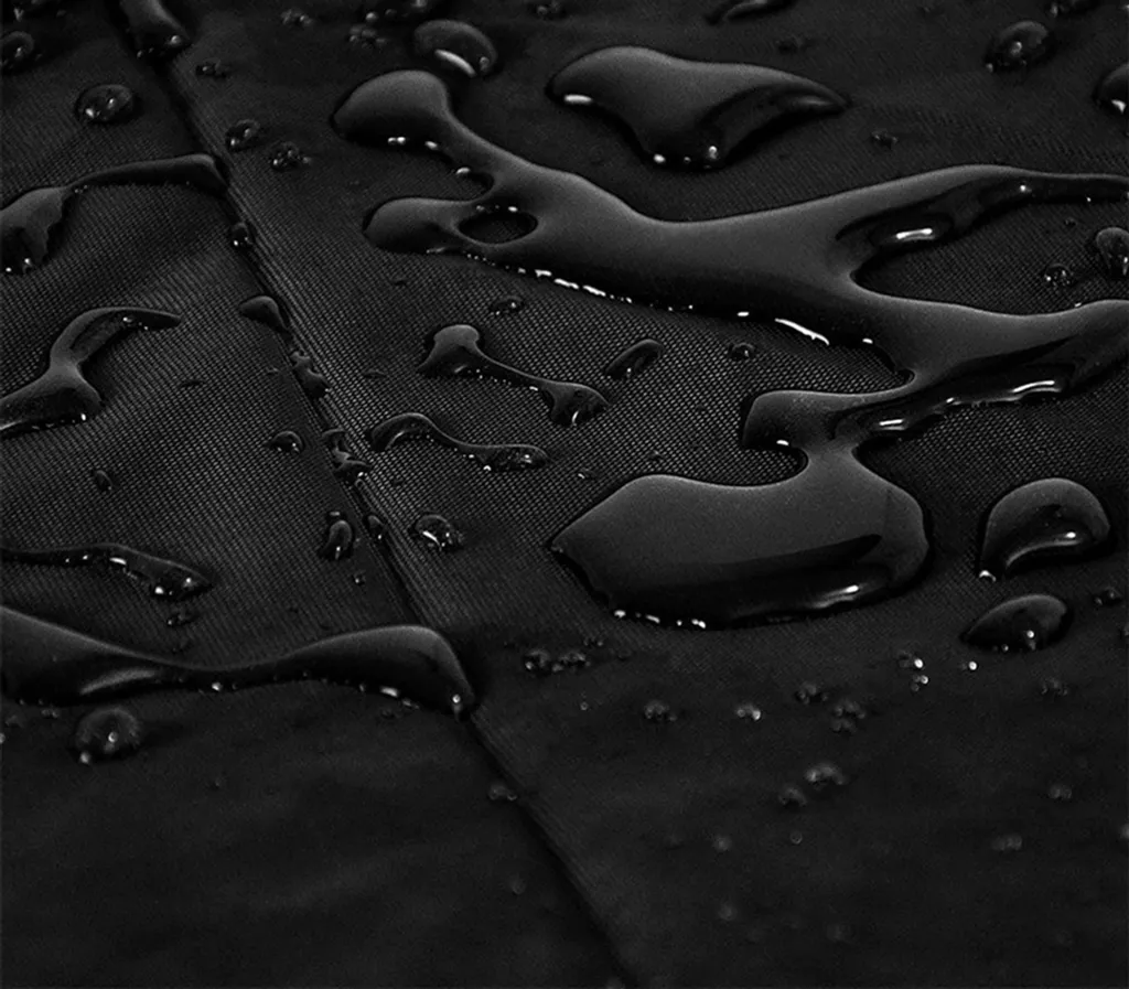 Housse Lounger Imperméable et Résistante aux Intempéries - Noir 200cm