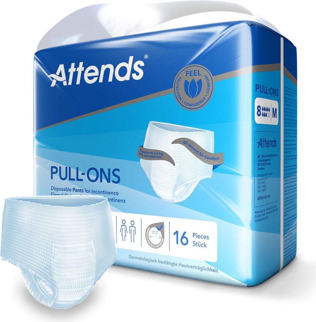 Attends Pull-Ons 8 M 16 St Produktbild 