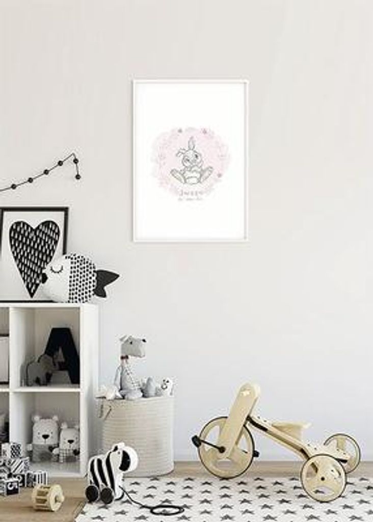 Kunstposter – Pan-Pan, das Kaninchen – 50 x 70 cm
