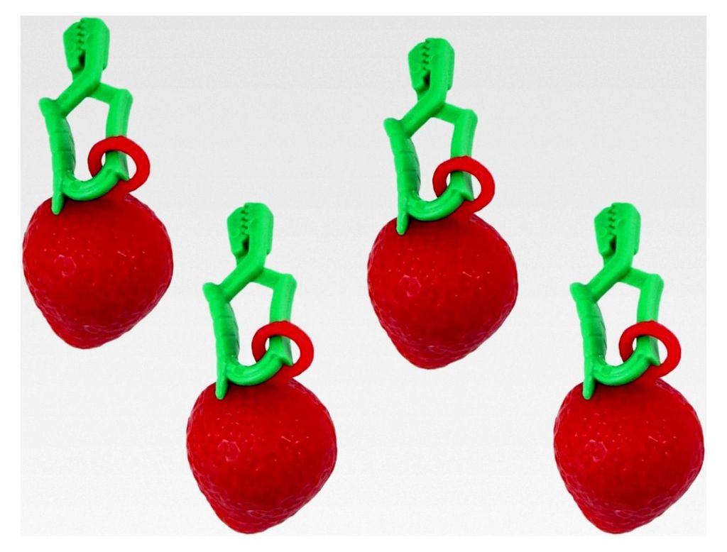 Tischtuchbeschwerer Obst mit Tischtuchbommeln
