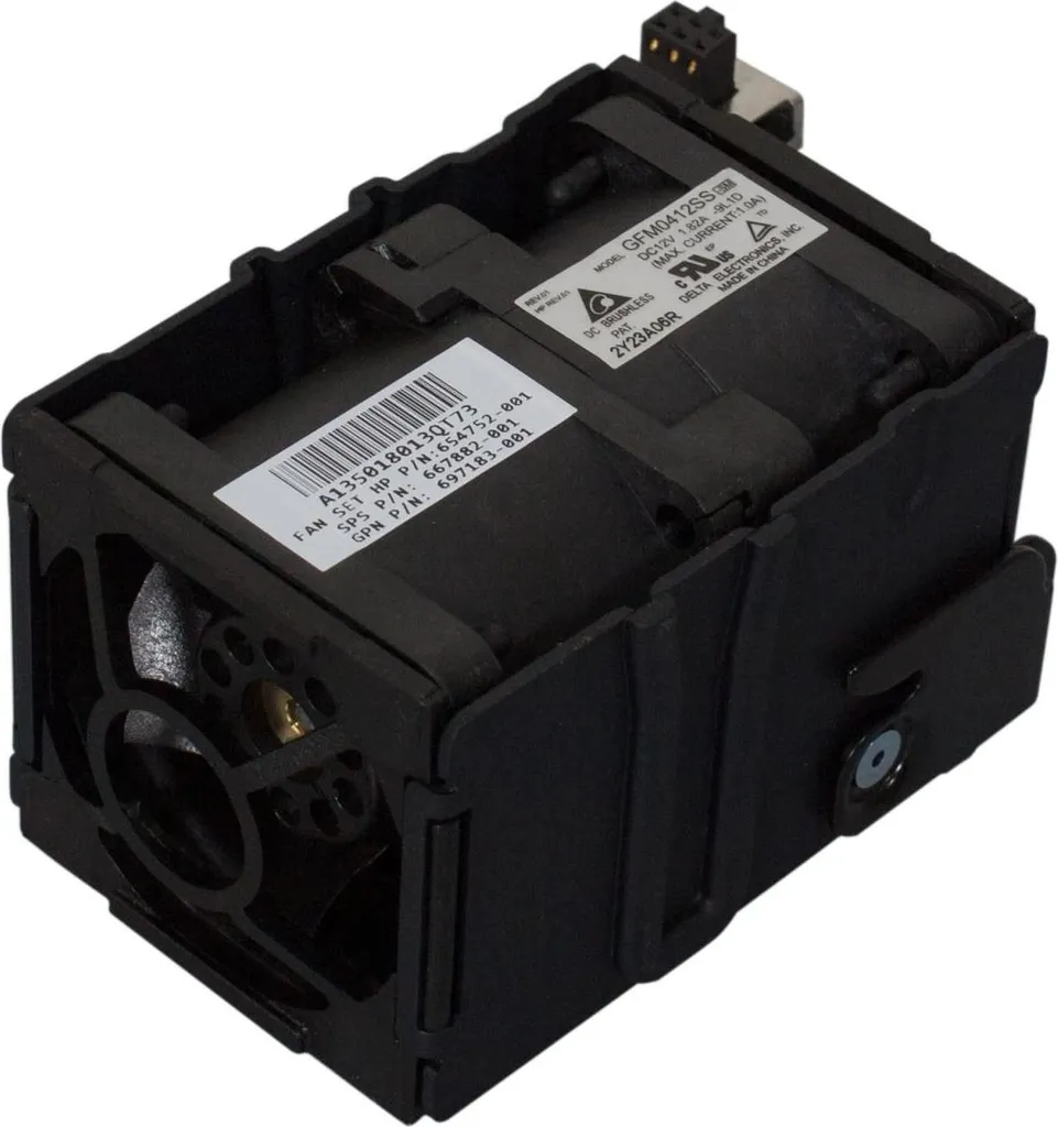 Ventilateur double rotor HPE pour stopper la surchauffe et les pannes serveur