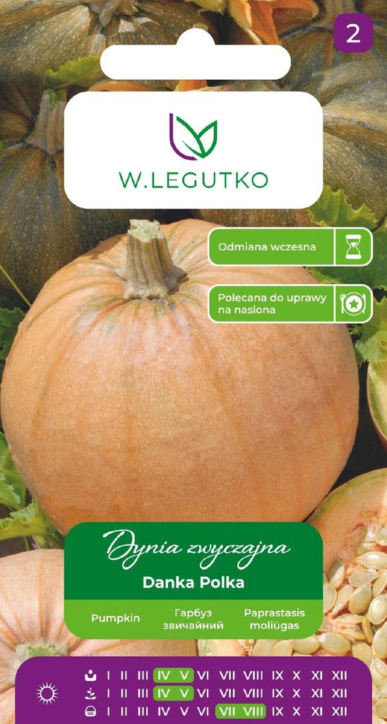 Samen von Zucchini Danka Polka 3g - W.Legutko