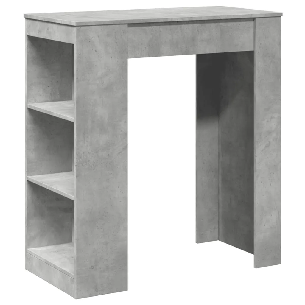 Tavolo Alto da Cucina SYFAX Grigio 95x47 - Soluzione Salvaspazio
