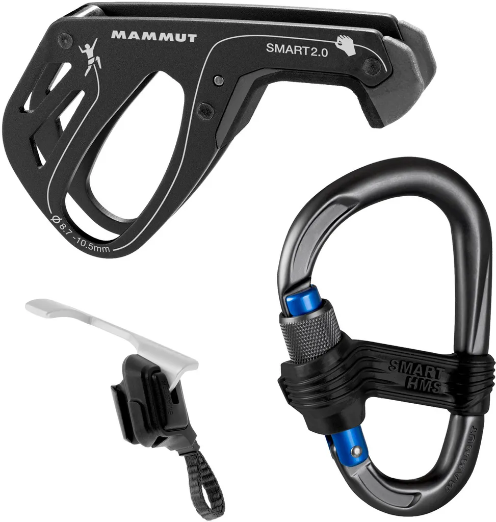 Set d'Assurage Escalade Mammut Smarter avec Mousqueton HMS Phantom Pro