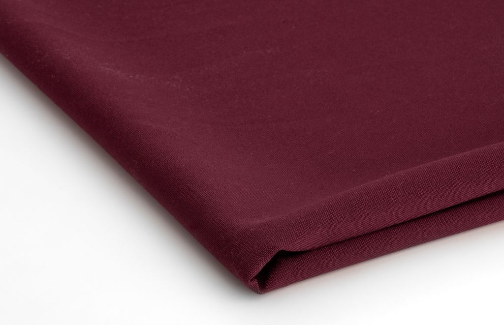 Panama Minimatt Stoff Bordeauxrot 50 x 150 cm Produktbild 