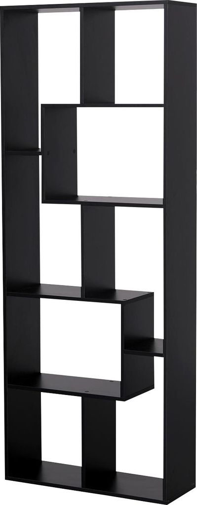 Schwarzer Bücherschrank JANE