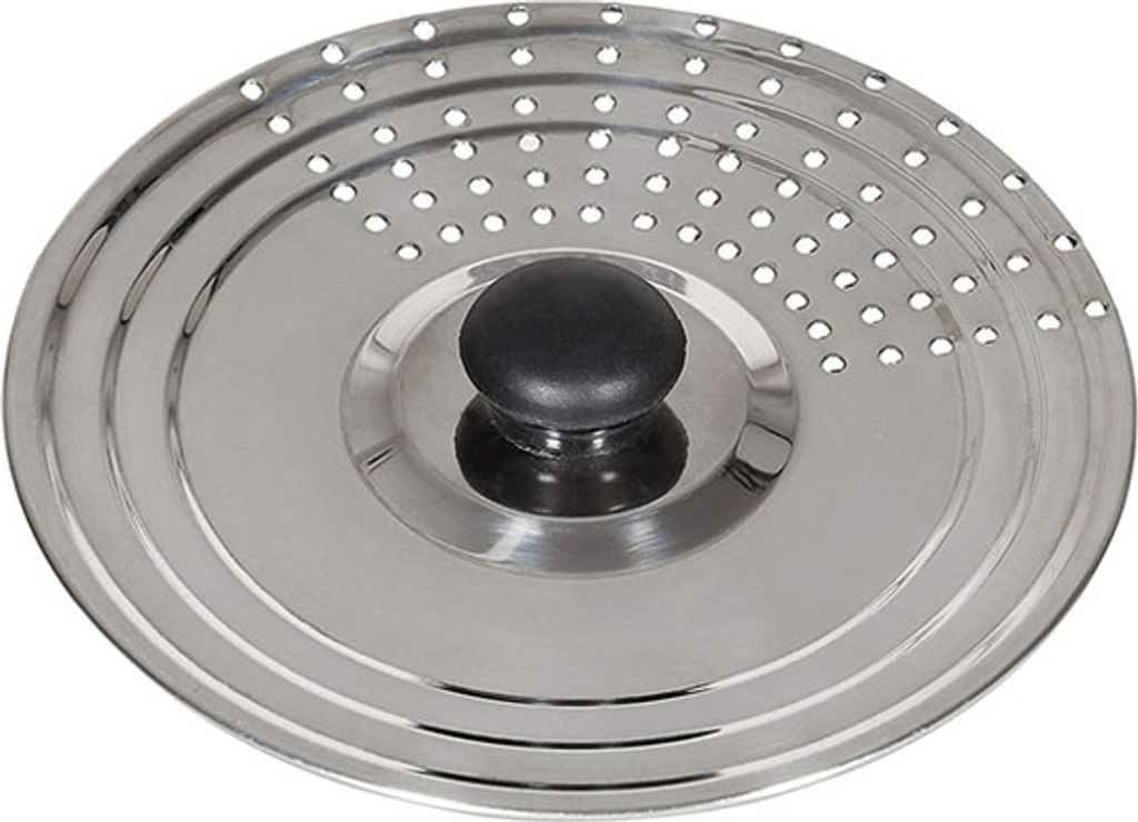 Karl Krüger 88408 Universaldeckel Edelstahl Ø 21 cm passend Produktbild 