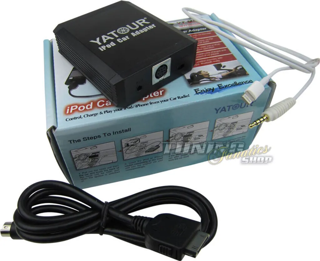 iPod iPhone 4 5 6 Interfaccia Lightning per Ford Radio 4050 5000 6000 7000 RDS EON