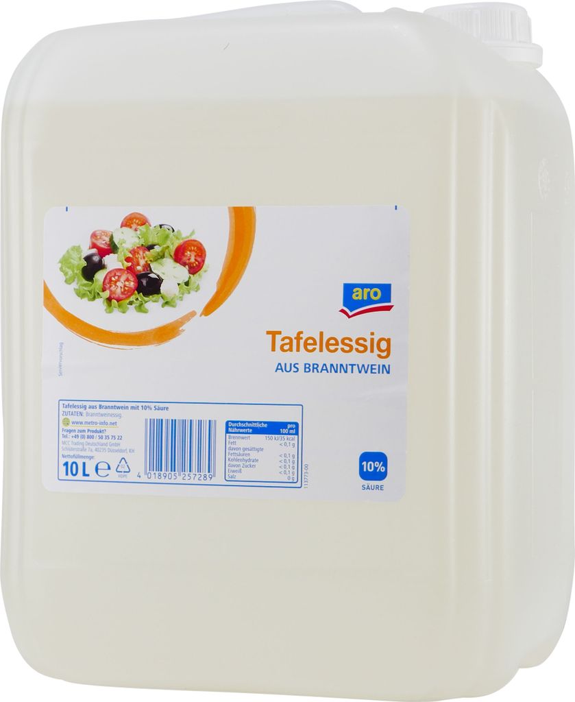 aro Tafelessig 10% Säure 10L