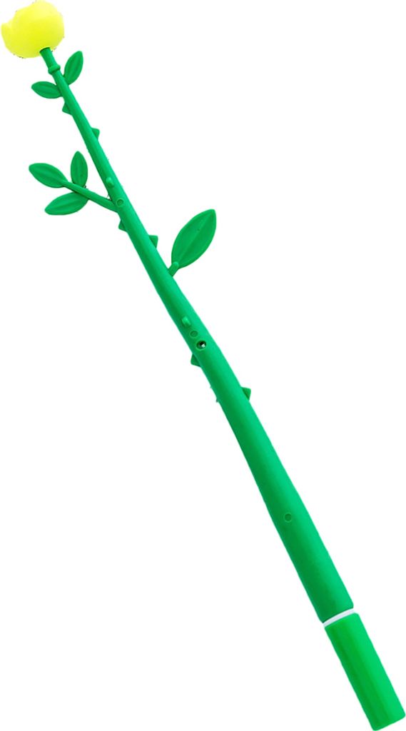 kreativer Blumengel Ink Pen niedliche Briefpapierschule Office Supplies Kindergeschenk-Dunkelgrün
