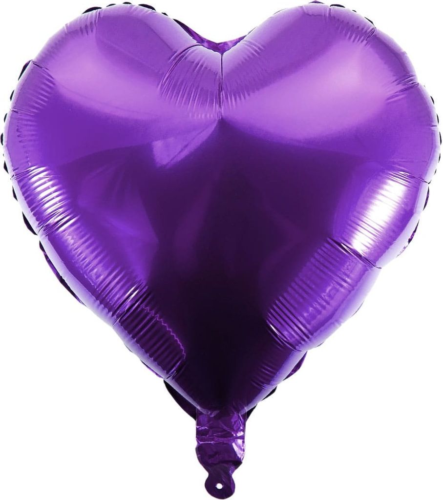 Oblique Unique Folien Luftballon Herz Form Kinder Produktbild 