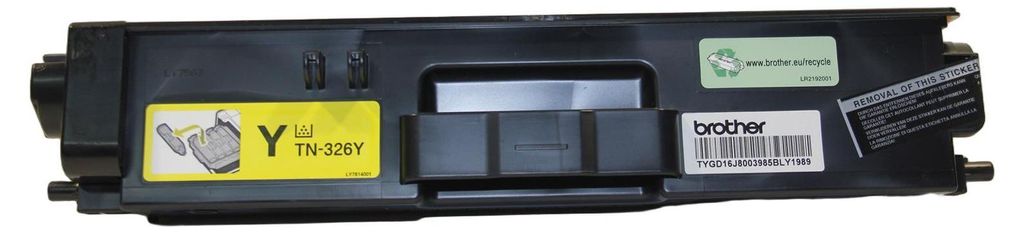 Brother TN-326Y Toner Yellow -Bulk Produktbild 