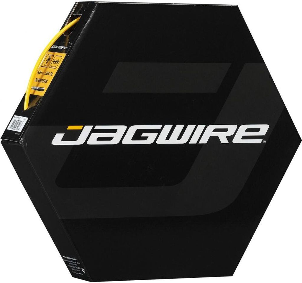 Jagwire shift housing 4mm lex-sl slick-lube (30 m) - yellow