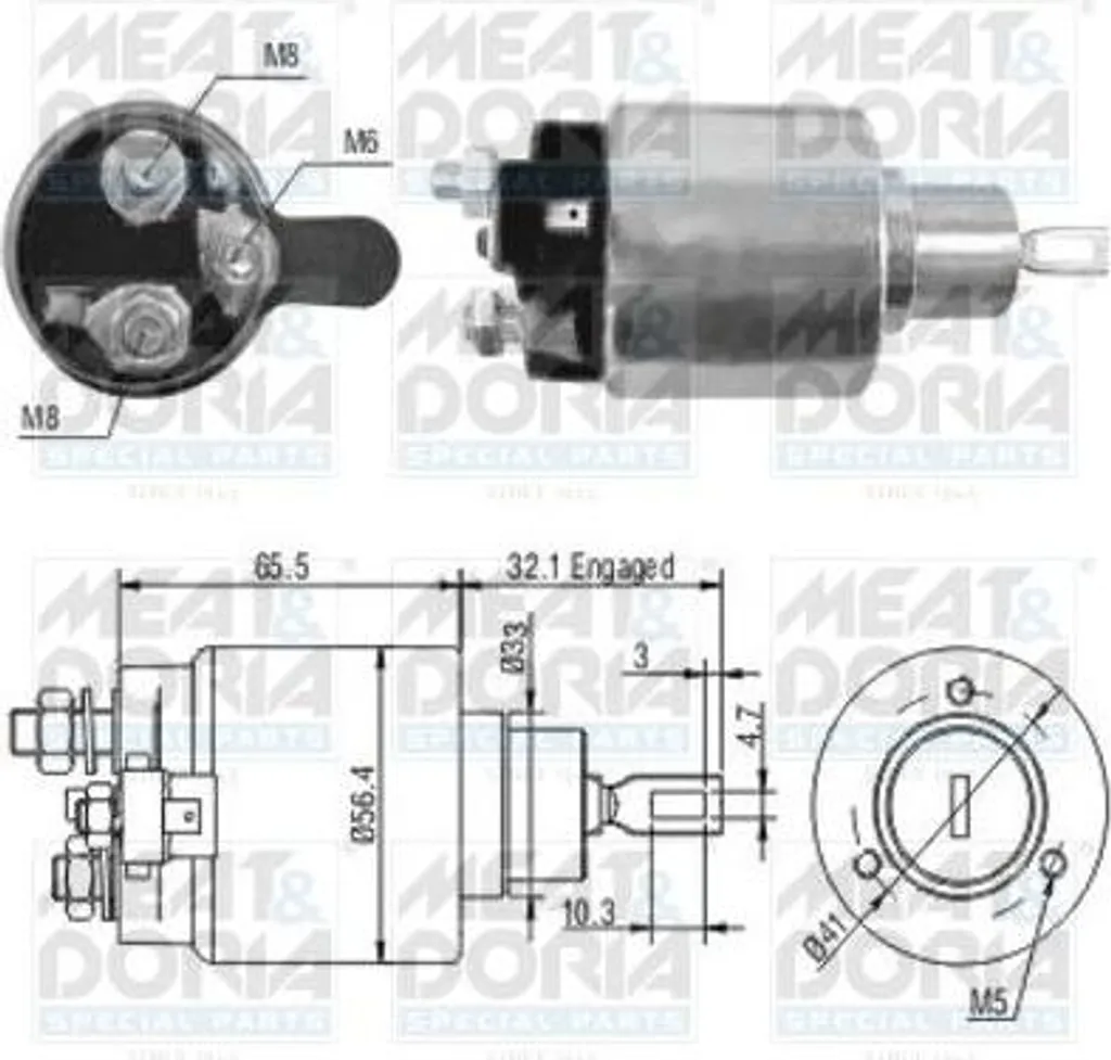 Relais Démarreur 46065 pour Chrysler Voyager - Remplacement Fiable