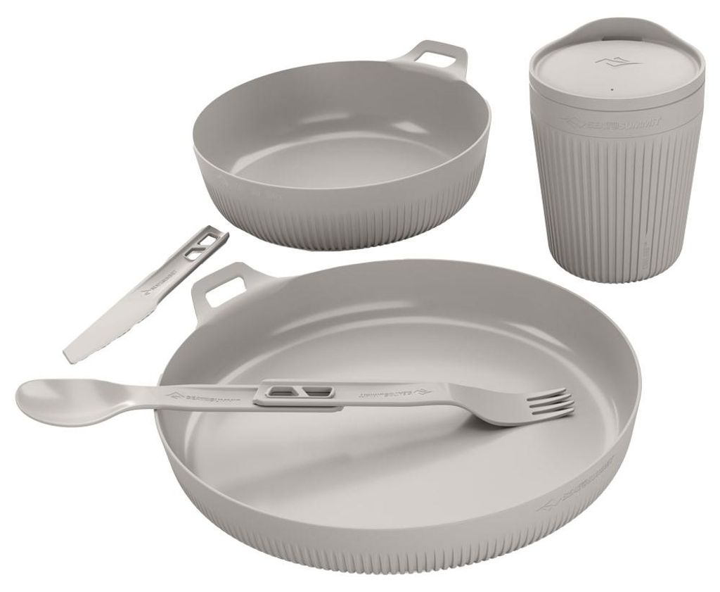Horizon Dinnerware Set 6-teilig grau 3-teilig - Farbe moonstruck