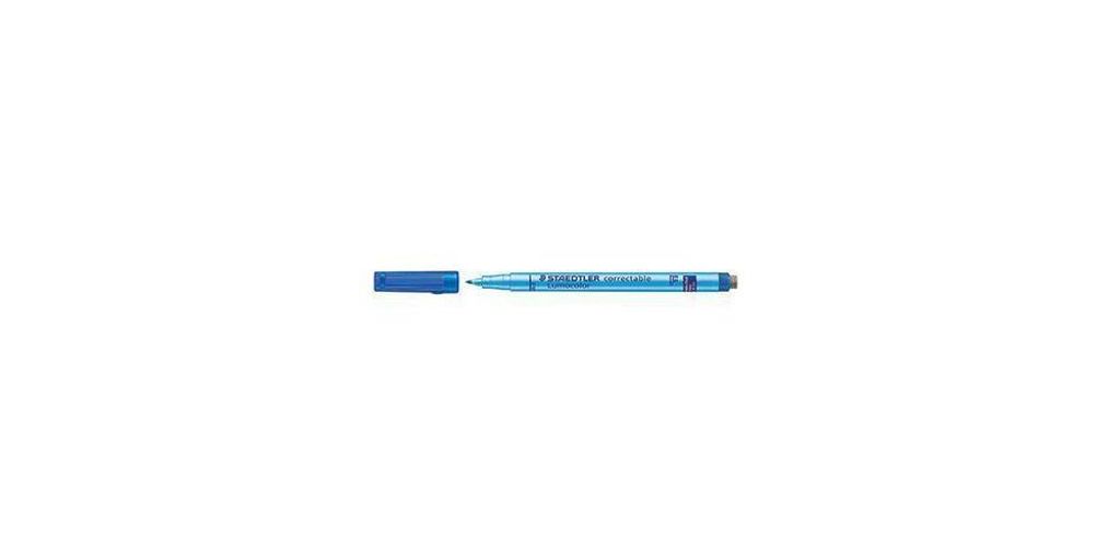 Staedtler Lumocolor correctable F, Blau Produktbild 