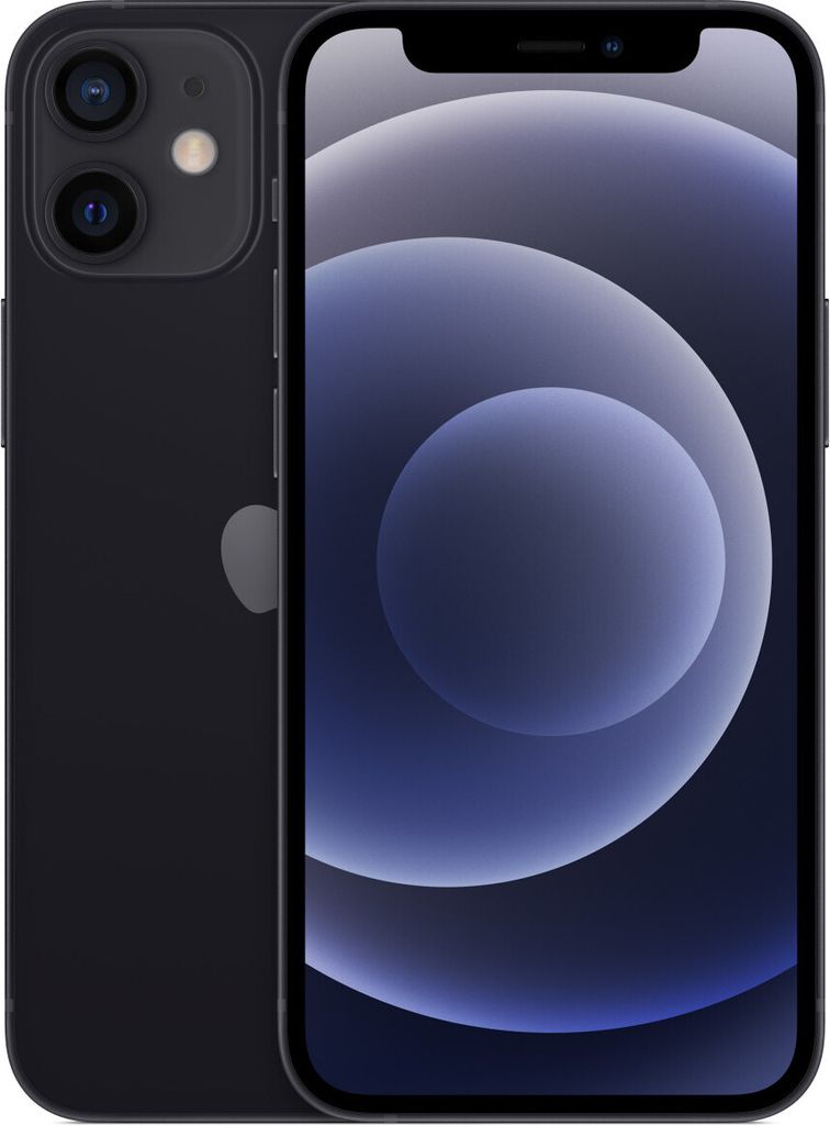 iPhone 12 Mini 128GB Schwarz Produktbild 