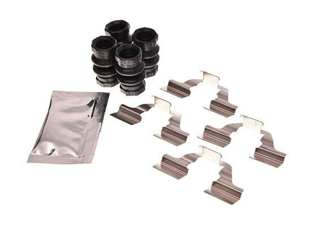 MAXGEAR 27-2581 Zubehörsatz Scheibenbremsbelag Hinten für RENAULT Clio III Schrägheck (BR0/1, CR0/1) Scénic III (JZ0/1) GRAND SCÉNIC III (JZ0/1)