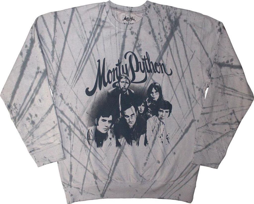Monty Python - Sweatshirt für Herren/Damen Uni, Gewaschen RO14770 (L) (Grau)